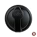 reCAP Mason Jars Lid POUR Cap, Regular Mouth, Black – BPA-Free, American Made Ball Mason Jar Lids for Preparing, Serving and Storage, Spill Proof and Made with Safe, No-Break Materials