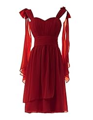 Junior Chiffon/Silk Cocktail Short Homecoming Dress/Bridesmaid Dress/Party Dress 