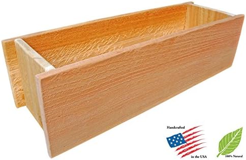 Timberlane Gardens Handcrafted Natural Western Red Cedar Classic Planter Box