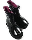 -L'Amour Patent Black Boots