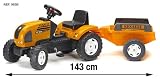 Falk - 993B - Vélo et Véhicule pour Enfant - Tracteur Renault Ares + Remorque PM