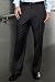 Info/Buy Luxury Pure New Wool Rich Flat Front Trousers with Cashmere