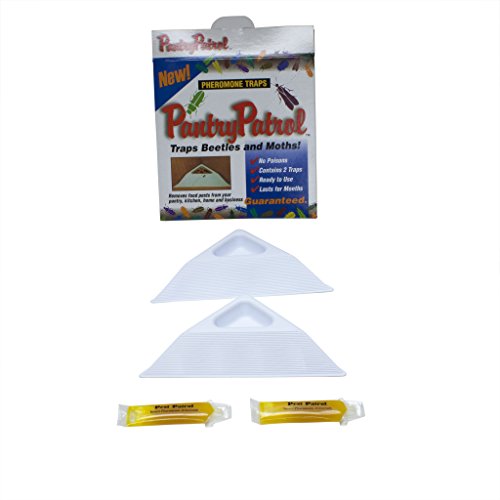 Pantry Patrol-set of 2 Traps,pheromone Pantry Pest Trap, Pantry Patrol-set of 2 Traps,pheromone Pantry Pest Trap,