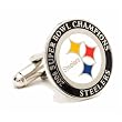 Pittsburgh Steelers Super Bowl Champions NFL Logo'd Executive Cufflinks w/Jewelry Box