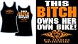 Johnson Motorcycles Bitch Owns - Tanktop