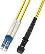 10M Singlemode Duplex Fiber Optic Cable (9/125) - LC to MTRJ