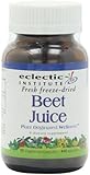 Beet Juice Freeze-Dried Eclectic Institute 90 Caps