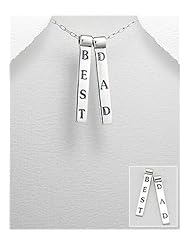 Message Pendant Necklace In 92.5 Sterling Silver
