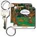 Londons Times Funny Society Cartoons - Forrest Gunk - Key Chains Image