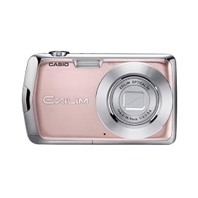 Casio Exilim EX-S5 10MP Digital Camera with 3x Optical Zoom and 2.7 inch LCD (Pink)