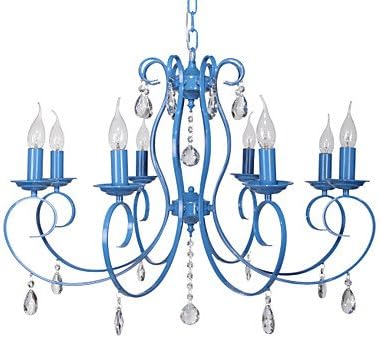 60W E14 5-light Palace Style Chandelier in Candle Feature,White