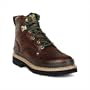 Women's Georgia Lace-Up Casual Work Boots BROWN 5 M