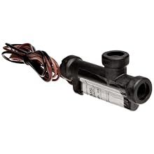 Gems Sensors FS-4 Series Ryton Flow Switch, Elbow, Piston Type, SPDT Switch, UNF-2B
