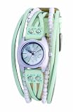 Kahuna Ladies Watch KLS-0119L with Silver Dial and Beige Leather Strap