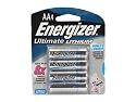 Energizer Ultimate L91BP-4 Lithium AA Battery 4 Pack