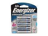 Energizer Ultimate L91BP-4 Lithium AA Battery 4 Pack
