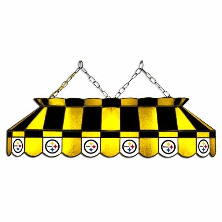 Imperial NFL 40-inch Rectangular Stained Glass Billiards Table Light