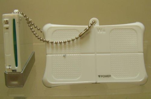 Nintendo Wii Console Miniature Balance Board Keychain