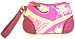 Juicy Couture Martinique Multi Pink Terry Signature Wristlet Bag