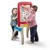 Step2 All Around Easel for Two, Red/Yellow/Tan