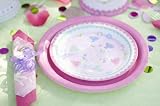 Fairy Wishes Birthday Party Themed Dessert Plates & Napkins By Meri Meri