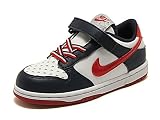 NIKE(ナイキ) LITTLE DUNK LOW(TD)(リトルダンクLOW(TD)) 304846 166 ホワイト/ネイビー/レッド...