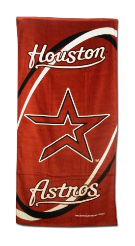 Houston Astros Fiber Reactive Pool/Beach/Bath Towel (Team Color)