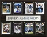 Milwaukee Brewers All Time Greats 12x15 Plaque