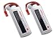 Two Tenergy LiPo 7.4V 900mAh 25C batteries for RC CX2 Helicopter--- Special Sale!