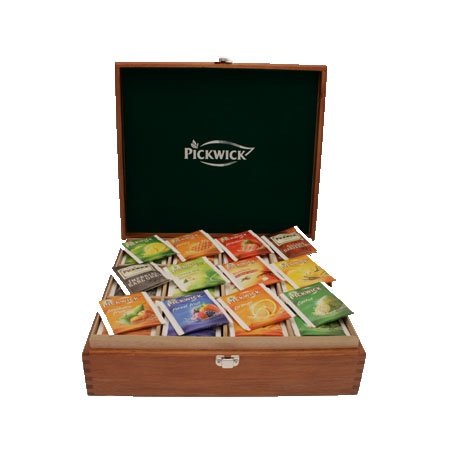 Pickwick Tea Geschenk Kiste incl. 12 Sorten Original Pickwick Tee