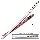 Sporting Goods : Japanese Katana Sword Musha 1040 Carbon Steel