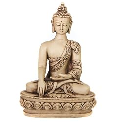 Serene Sitting Buddha Statue