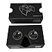 Google Cardboard V2.0,[U.S. Warranty]JoyGeek VR Headset 3D Glasses Virtual Reality Glasses with with NFC Tag and Head-strap for 3-6 inch iPhone and Android Smartphones(Black)