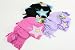 Disney Fairies Tinker Bell Girls Fleece Winter Scarf Mittens Hat 3 Pc