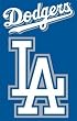 Los Angeles Dodgers Applique Embroidered Banner Flag 44"x28" MLB Baseball Fan Shop Sports Team Merchandise