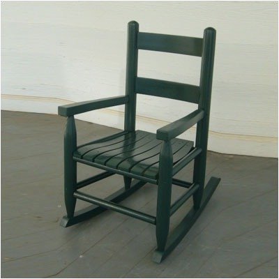 Child Rocking Chair in Green