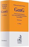 Genossenschaftsgesetz: Gesetz betreffend die Erwerbs- und Wirtschaftsgenossenschaften nebst umwandlungsrechtlichen Vorschriften f�r Genossenschaften, Rechtsstand: voraussichtlich Januar 2011