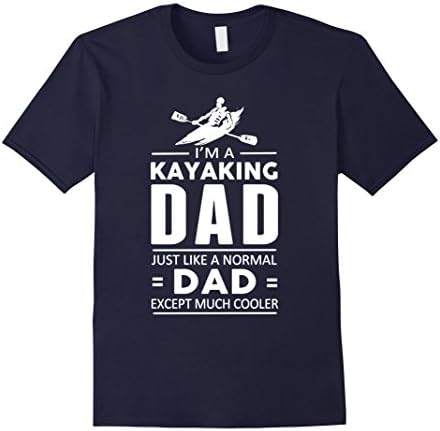 Men's Kayak T Shirt - Kayaking Dad T Shirt 2XL Navy