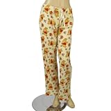 Disney Winnie the Pooh Bear Fleece Drawstring Lounge Pajama Pants