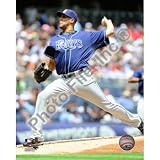 David Price Rays Pitching 8x10 Photo