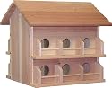 Heath Outdoor Products M-12DP Deluxe Wood Martin House