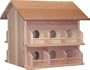 Heath Outdoor Products M-12DP Deluxe Wood Martin House