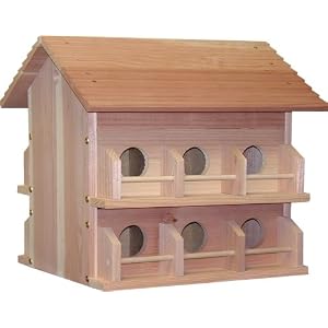 Heath Outdoor Products M-12DP Deluxe Wood Martin House by