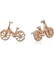 Fossil Bike Stud Earrings