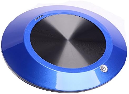 Areox Air cleaner Ionic Air Purifier Car Air Freshener Ionizer Oxygen Bar with 5V DC Car Adapter Dual Port USB Car Charger Blue