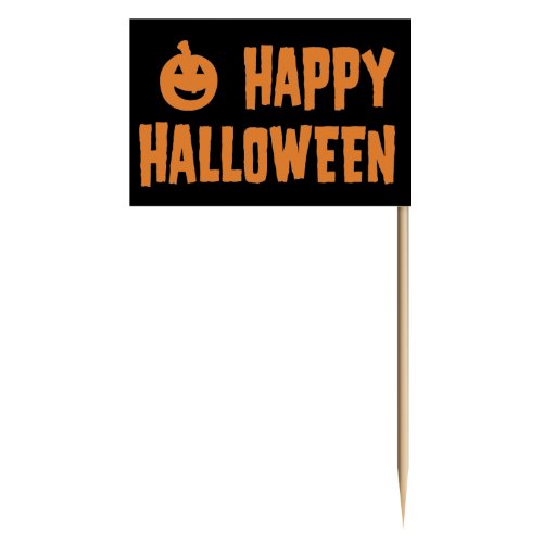 Happy Halloween Picks   (50/Pkg)