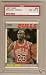 1987 Fleer Chicago Bulls Michael Jordan PSA 8 Basketball Card #59