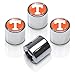 Stockdale Tennessee Volunteers Valve Stem Caps,Silver