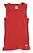 Soffe Big Girls' Ribbed Tank,Red,M (8/10)