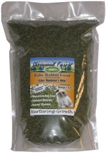 Sherwood Forest 'Nurturing Growth' Baby Rabbit Food - 4.5 lb. resealable bag